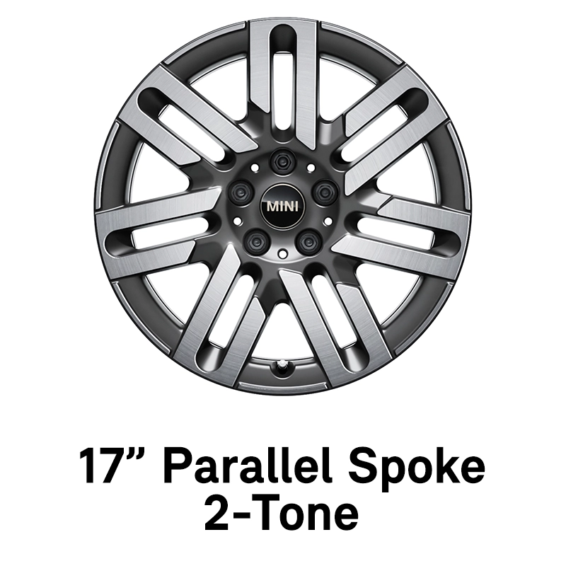 MINI Rim: 17 inch Parallel Spoke 2-tone